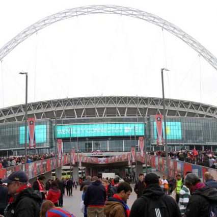 FA Cup Wembley outside