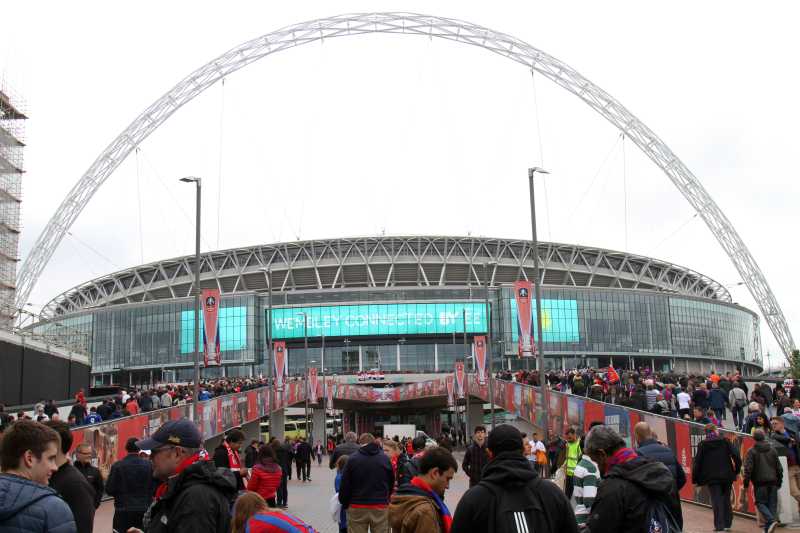 FA Cup Wembley outside
