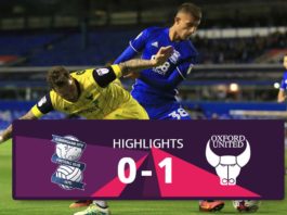 Birmingham city vs Oxford United highlights 2016