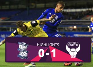 Birmingham city vs Oxford United highlights 2016