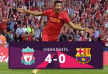 Liverpool vs Barcelona hightlights 2016