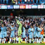 manchester city with fans