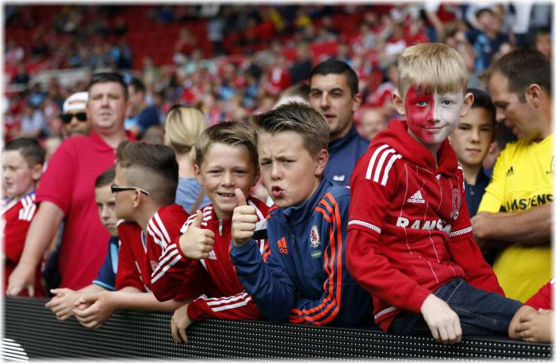 middlesbrough strange fans