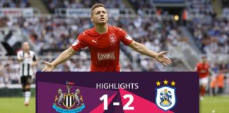 Newscasttle vs Huddersfield Town highlights 2016