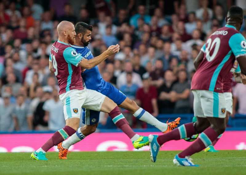 west ham in action