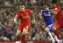 Chelsea - Liverpool bild från förr.