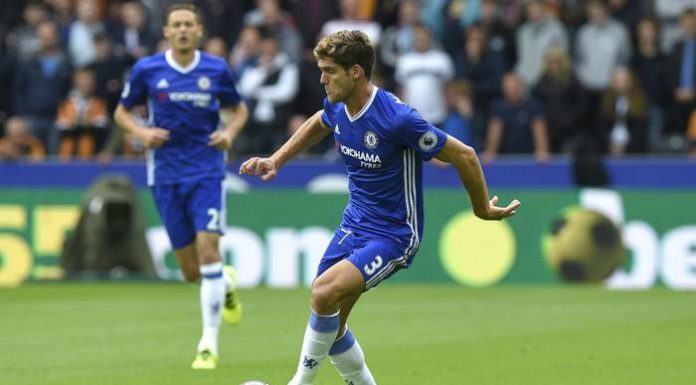 Chelsea spelar mot Hull.