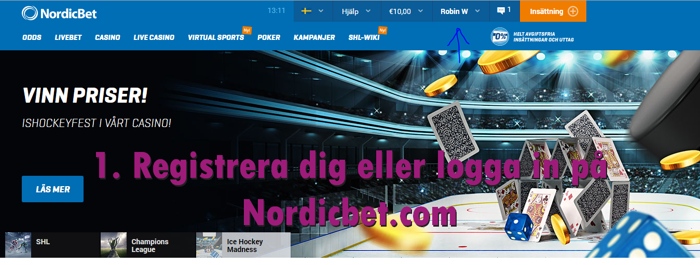 NordicBet - sidan.
