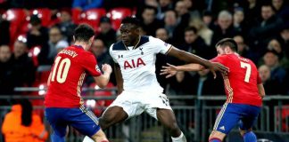 Tottenham spelar CL.