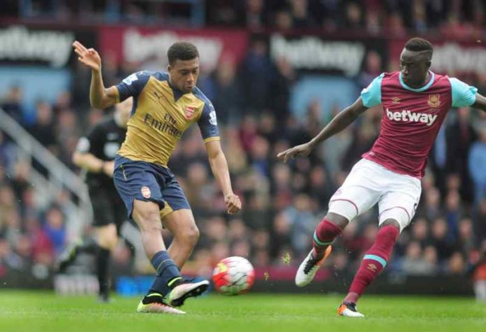 West Ham hemma mot Arsenal 2015/2016