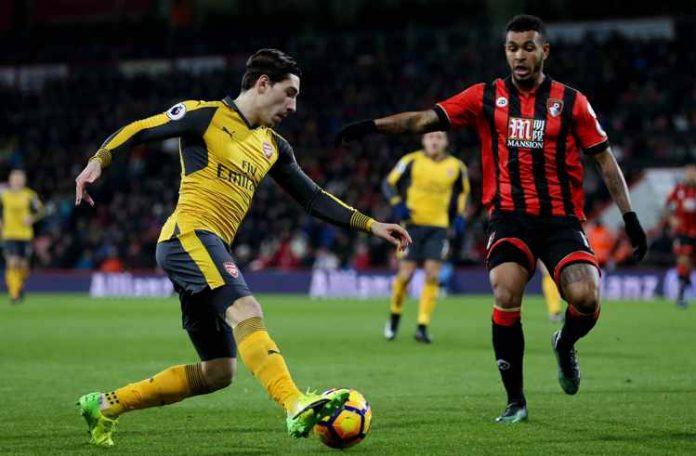 Bournemouth mot Arsenal 3-3 i PL.