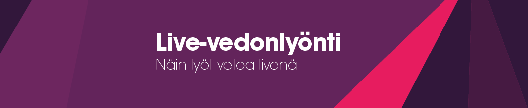 Live-vedonlyönti