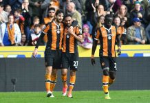 Hull City celebrating - Hull odds hemma