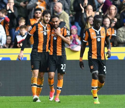 Hull City celebrating - Hull odds hemma