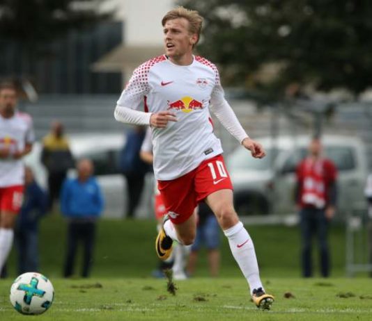 Emil Forsberg i Leipzig