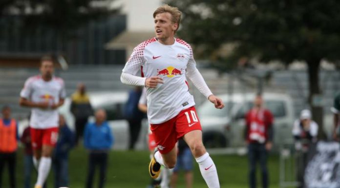 Emil Forsberg i Leipzig