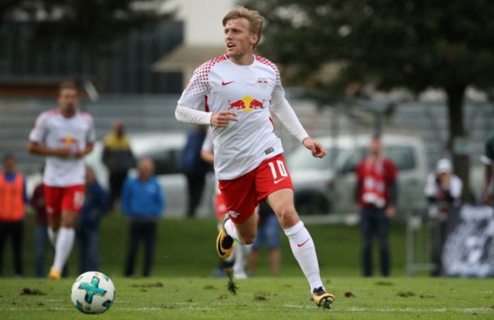 Emil Forsberg i Leipzig