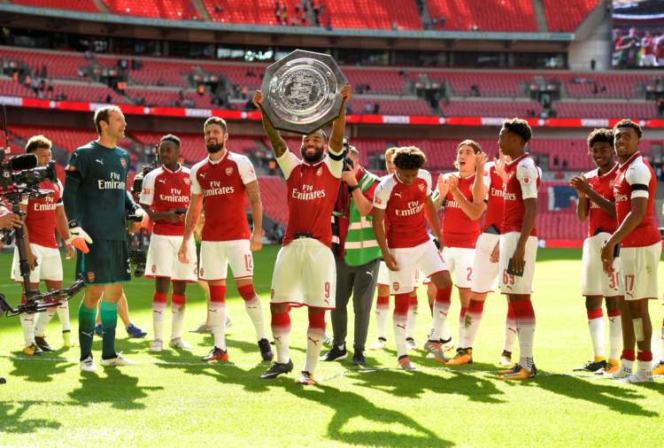 Arsenal Community Shield Trophy