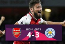 Arsenal vs Leicester hightlights 2017