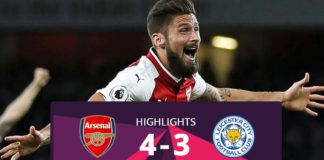 Arsenal vs Leicester hightlights 2017