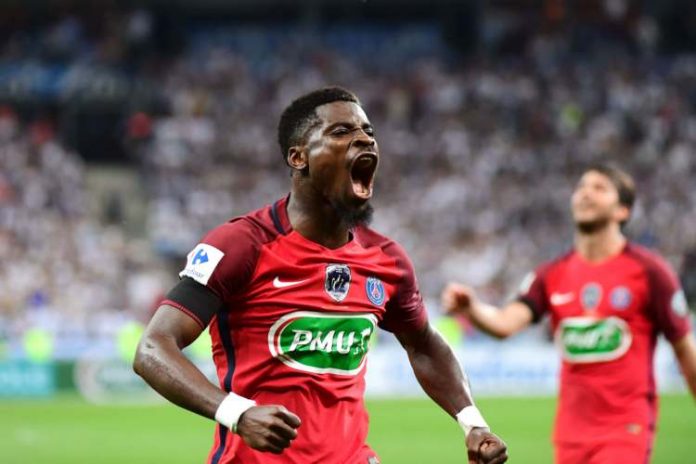 Aurier PSG Man Utd.