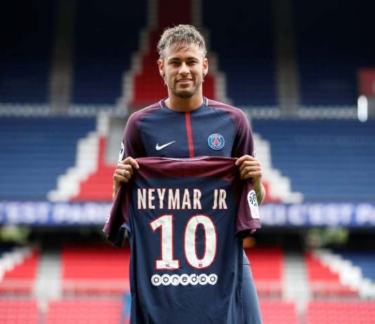 Neymar PSG shirt 2017