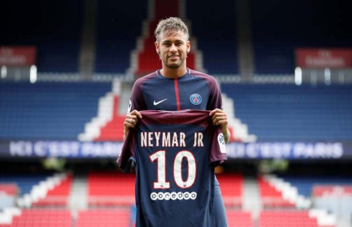 Neymar PSG shirt 2017