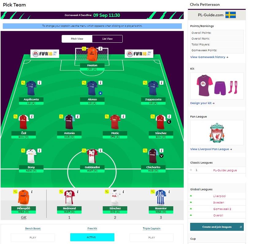 FPL Round 4