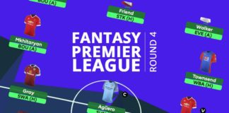 Fantasy Premier League - round 4