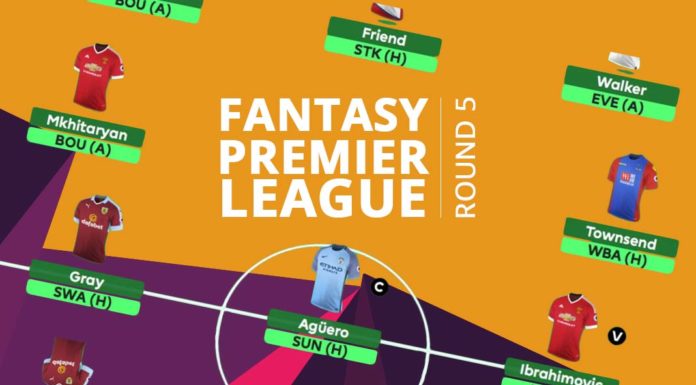 Fantasy Premier League - round 5