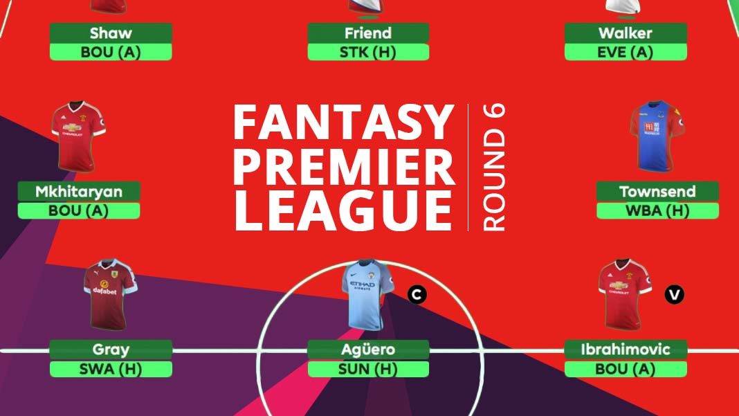 Fantasy Premier League - round 6