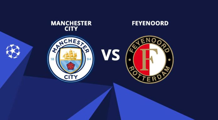 Manchester city vs Feyenoord - Champions League 2017/18