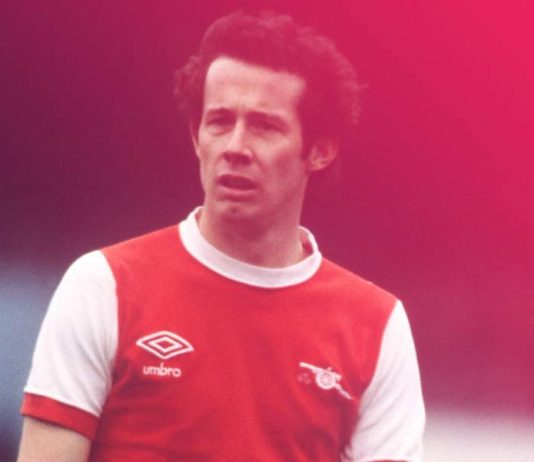 North London Derby Liam Brady